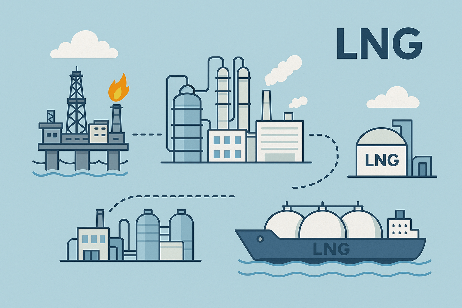 미국 LNG 관련주 