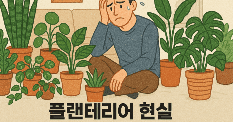 플랜테리어 현실