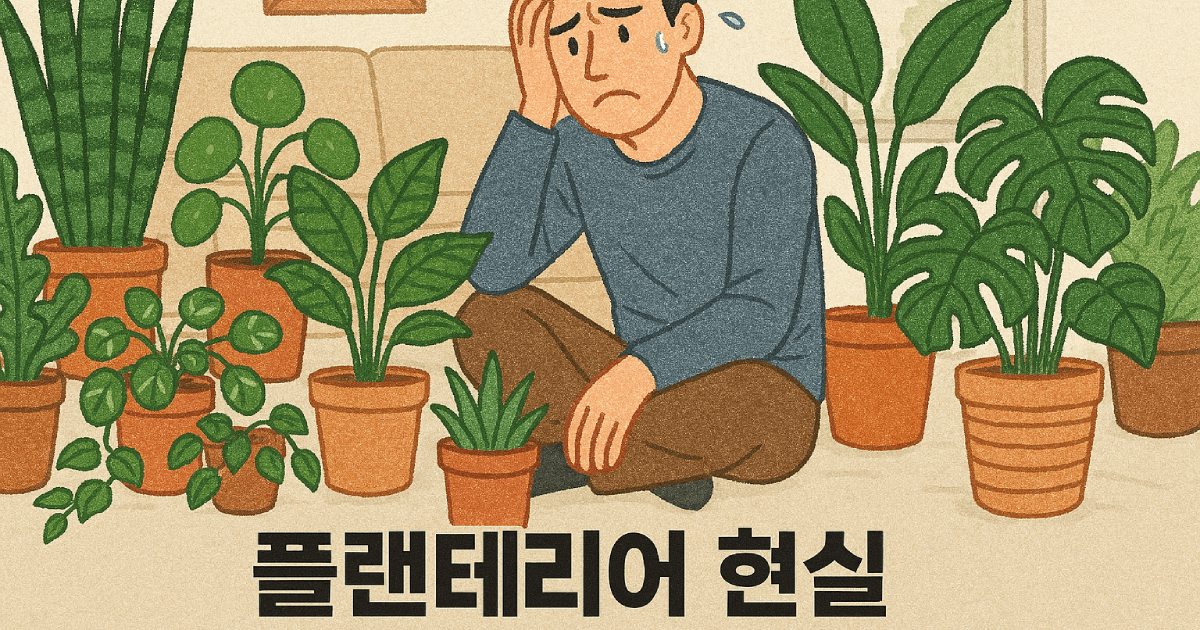 플랜테리어 현실